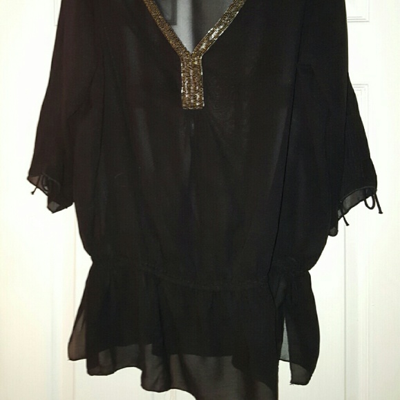 Never worn Sheer blouse - Picture 3 of 4