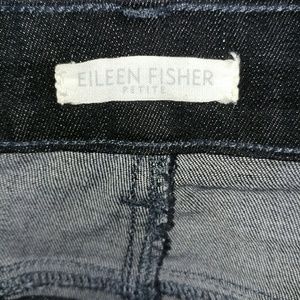 Eileen Fisher slim skinny jeans organic petites 8