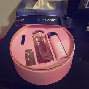 Prada candy perfume and lotion