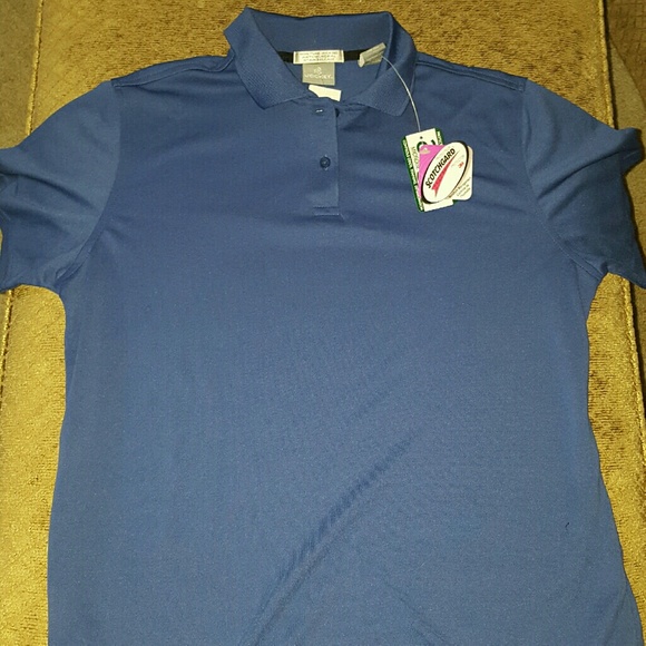 NWT Men's Jockey blue button up collared polo