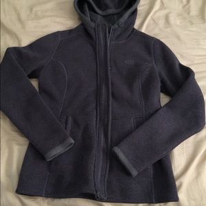 Fuzzy sweater by North Face