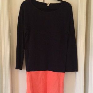 Jcrew colorblock dress size m