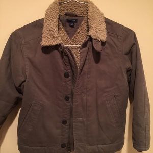 Tommy Hilfiger Brown Fall Jacket W/ Soft Interior