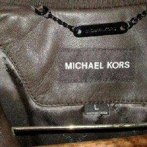 Michael Kors leather jacket