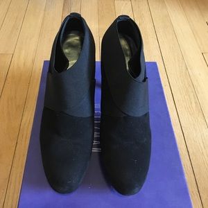 Stuart Weitzman suede booties
