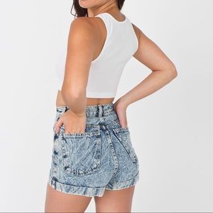 American Apparel Denim Acid Wash Shorts | 29