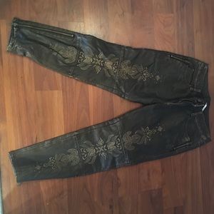 Leather pant