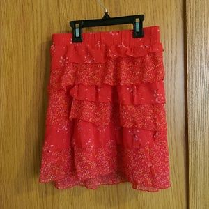 Women floral skirt