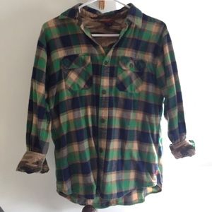 Vintage Gap Flannel with camo lining