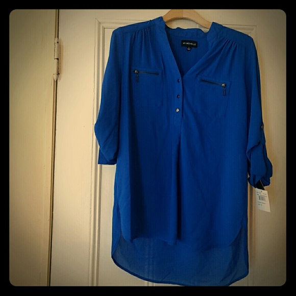 Cobalt blue tunic- tags still on!