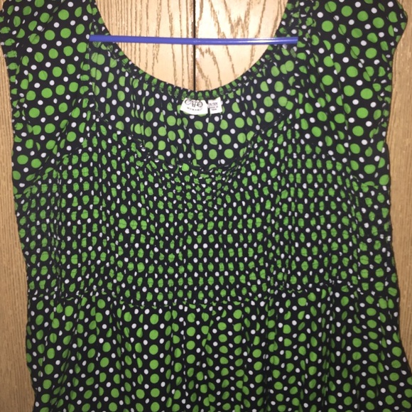 Cato blouse with flip flops!