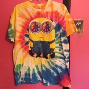 Tie Dye Minion Shirt