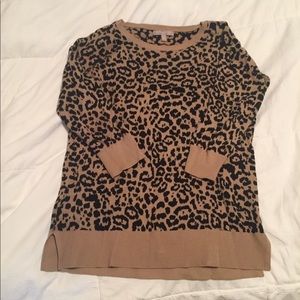 Banana Republic Leopard print sweater
