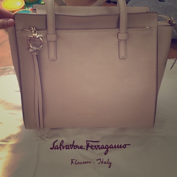 Amy Bisque Large Handbag
