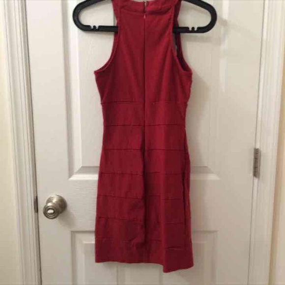 Red Bodycon Dress - Picture 3 of 4