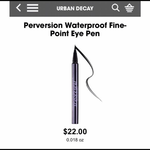 Urban Decay Perversion Liquid Eyeliner