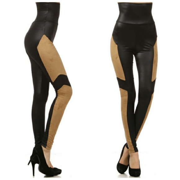 Unity Blend Pants - BUY 1, GET 1 50% OFF! Faux leather suede tights