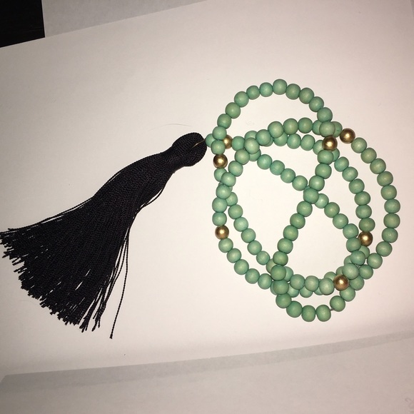 Tassel necklace