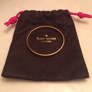 Kate Spade idiom bangle, "heart of gold"