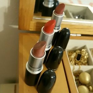 MAC lipstics (total 3)
