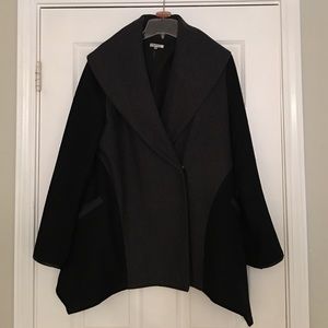 Buffalo by David Bitton Black and Gray Coat!