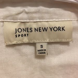 White Linen button up shirt