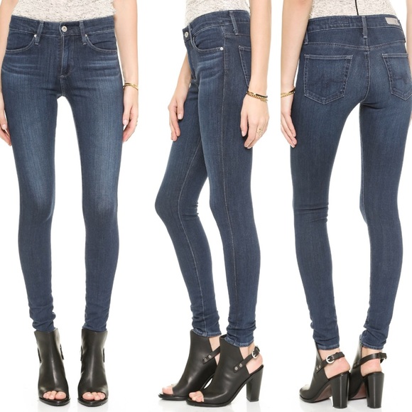 AG Adriano Goldschmied Denim - AG Denim Farrah High Rise Skinny Jeans
