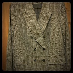 Black and white suit by Lord & Taylor, size 16W.