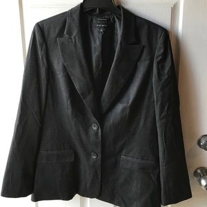 Nine West Grey-Black Blazer