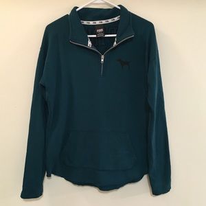 VS PINK quarter zip sweatshirt