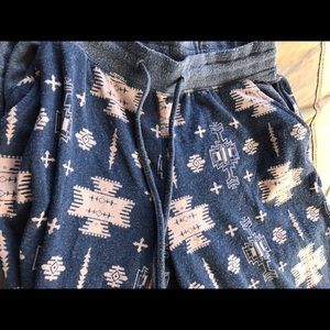 Tribal inspired jogger sweatpants