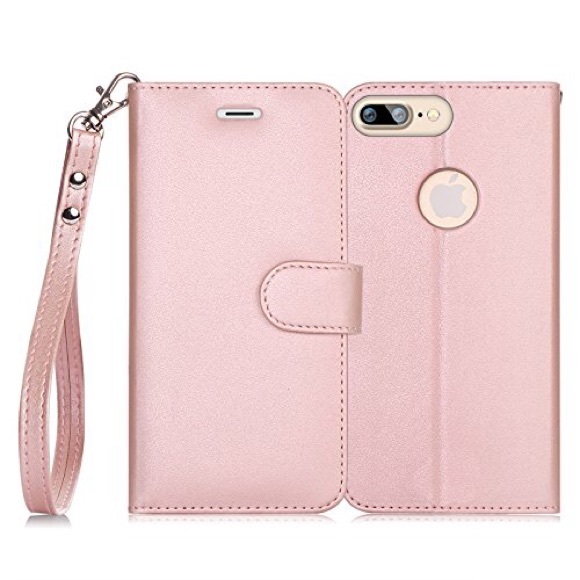 iPhone 7 Rose Gold Wallet Case