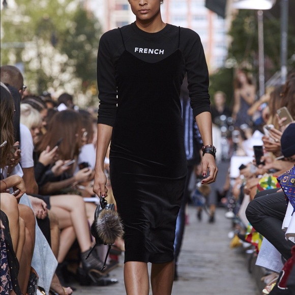 Rebecca Minkoff Velvet Slip Dress