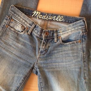 Madewell rail straight jeans