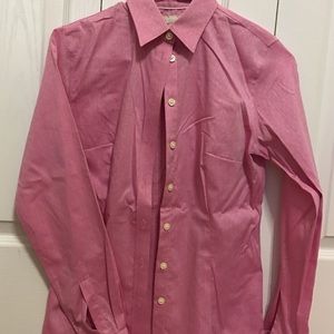 Pink button down