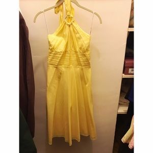 Lilly Pulitzer yellow halter dress!