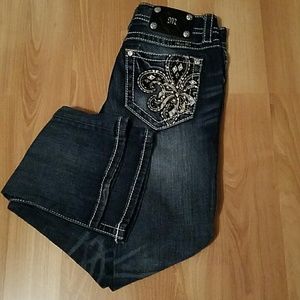 Signature rise boot cut miss me jeans NWOT