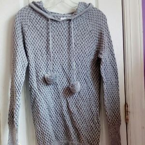 Gray cotton sweater