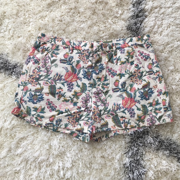 Madewell Floral Shorts