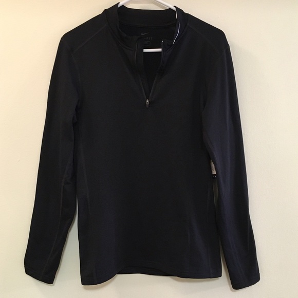 Nike dri- fit quarter zip sweatshirt