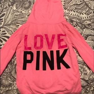 Victoria's Secret PINK zip up hoodie