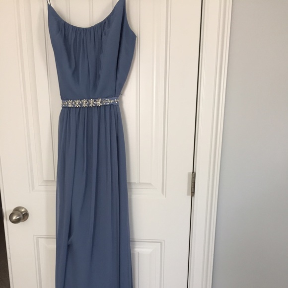 Lela Rose LR214 bridesmaid dress, Larkspur, sz12