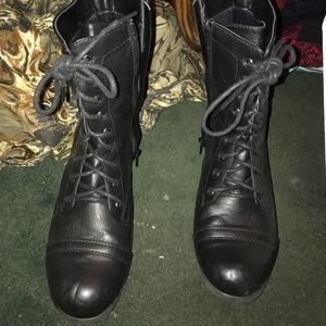Black Combat Boots