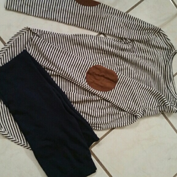 Townhouse Boutique top w/matching leggings