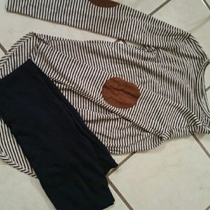 Townhouse Boutique top w/matching leggings