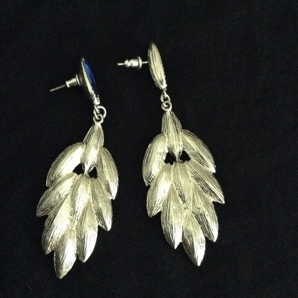 Dangly Statement Earrings multicolored - Picture 2 of 3