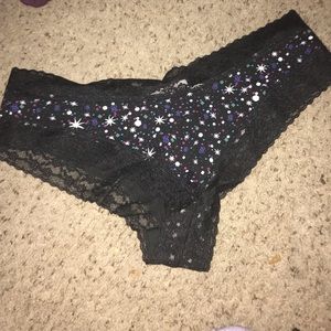 Victoria's Secret lace trim cheeky