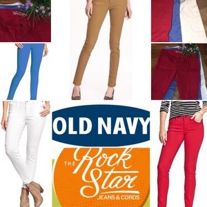 Old Navy- size12 "The Rockstar" jeans bundle.