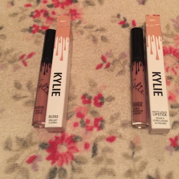 Kylie Cosmetics Other - Kylie Jenner koko k lip gloss & matte lipstick
