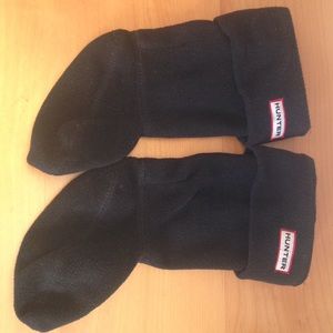 Kids Hunter rain boot liners.